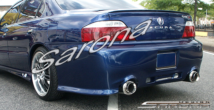 Custom Acura TL  Sedan Rear Bumper (1999 - 2003) - $540.00 (Part #AC-014-RB)